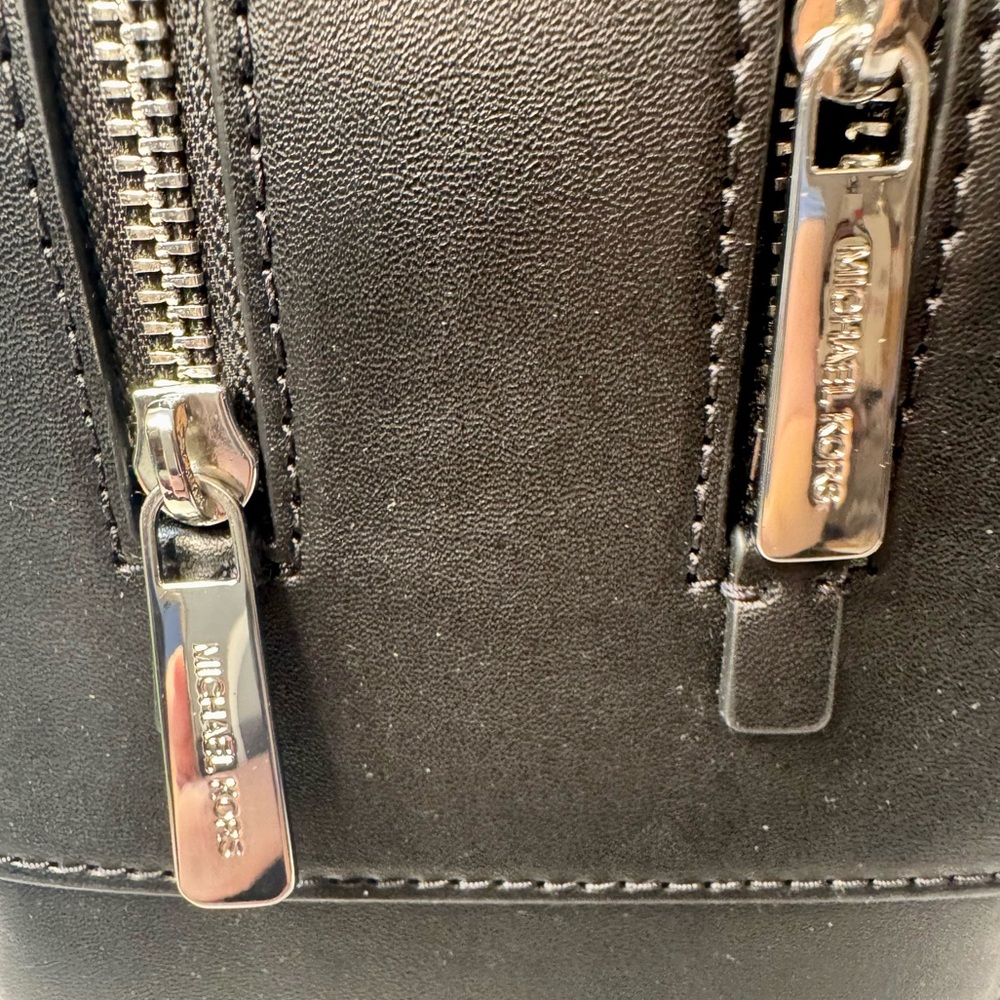 NWT. Michael Kors Jaycee Logo Backpack (Black). Beautiful full size MK backpack. - Picture 6 of 15